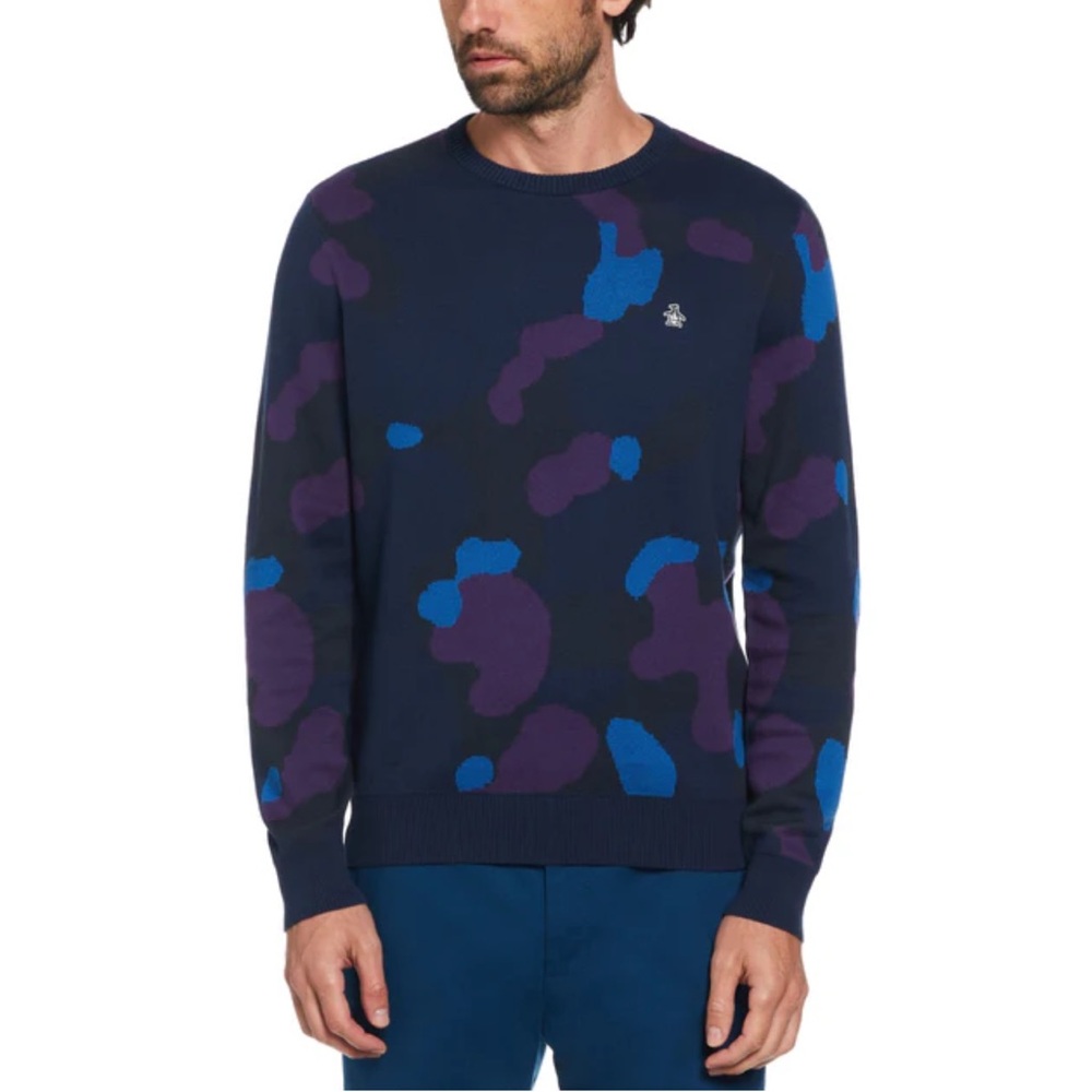 NWT Original Penguin By Munsing Wear 100% Cotton Soft Sweater Sz XXL